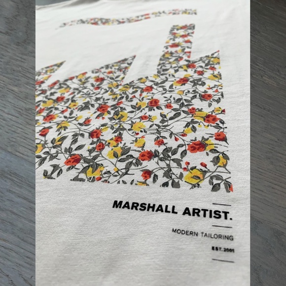 Marshall Artist | Men's Modern Floral Graphic T-shirt - Picture 2 of 9